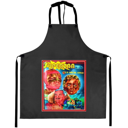 Superzan and the Space Boy T-Shirt Shirt Gift Gifts Superzan and the Space Boy T Aprons