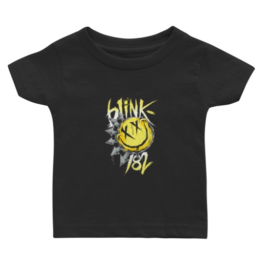 Blink Smile 182 Baby T Shirts, B182 Band 2023 World Tour Baby T Shirts, B182 Fan Gift Baby T Shirts, Blink World Tour Merch