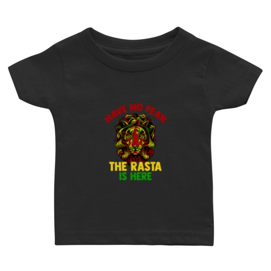 Rastafari Rasta Reggae Jah Gift Judah Marley Baby T Shirts