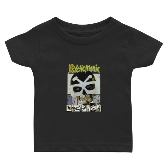 Psychomania Baby T Shirts, Skull Biker, Horror, Vintage