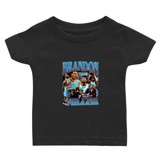 Vintage 90s Graphic Style Brandon Miller Baby T Shirts Basketball Baby T Shirts