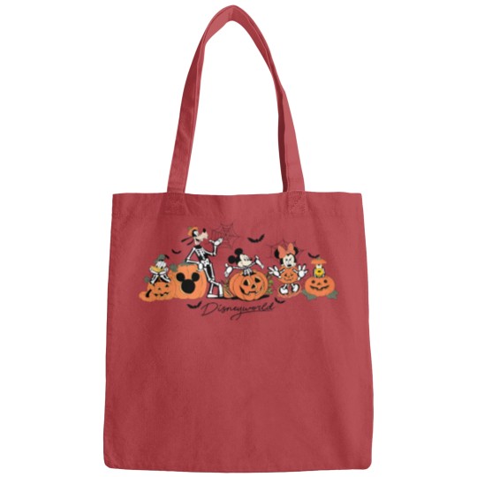 Vintage Disneyland Halloween Bags, Disney Halloween Bags