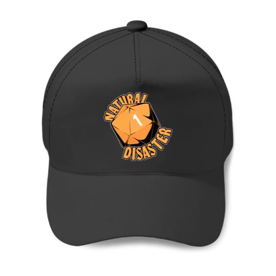 Natural Disaster - Orange Baseball Caps