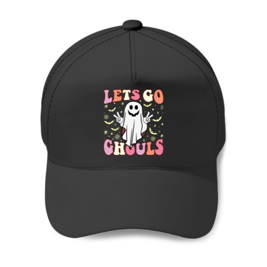 Lets Go Ghouls   (1) Baseball Caps