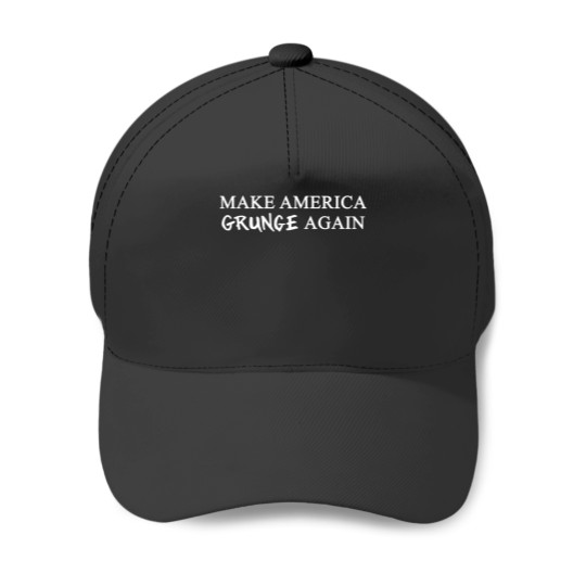 MAGA Make-America Grunge Again Baseball Caps