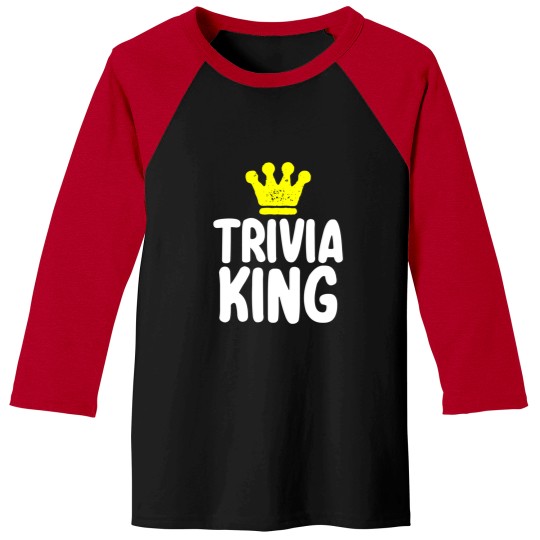 trivia king Baseball Tees