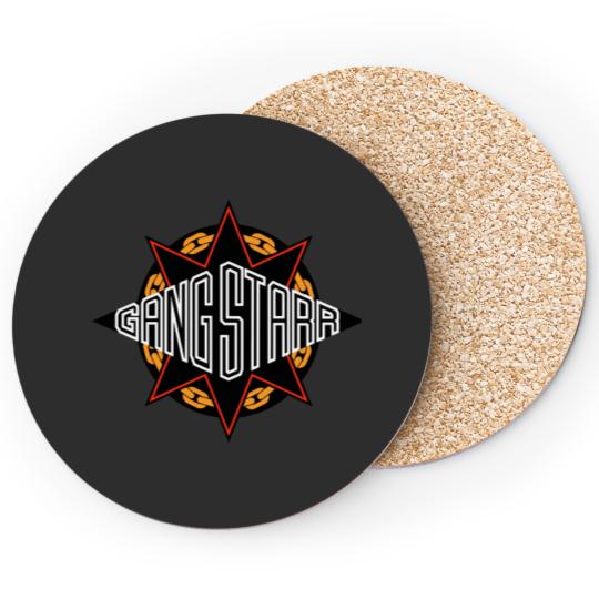Gangstarr logo Coasters