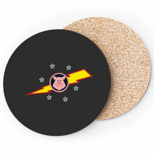 Pigs in Space Coasters