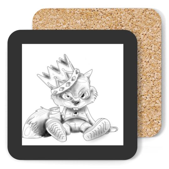 Conker bad fur day Coasters