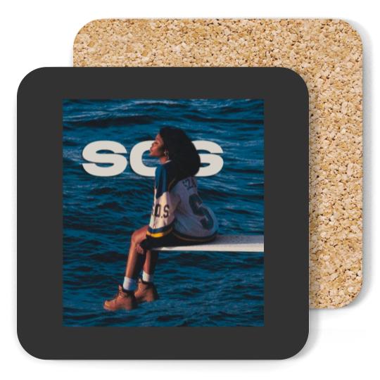 SZA SOS Album Cover Coasters