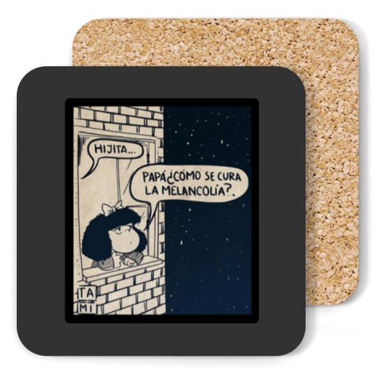 Mafalda Quino Tribute Coasters