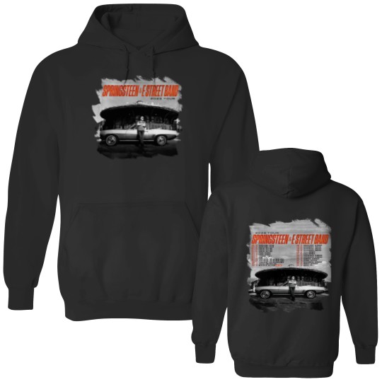 Bruce Springsteen Tour 2023 Unisex Hoodie, Bruce Springsteen E Street Band Graphic Hoodie