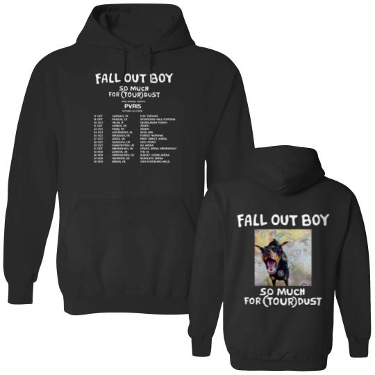 Fall Out Boy 2023 Tour Double Sided Hoodies, So Much Stardust Tour Double Sided Hoodies, Fall Out Boy Band Fan Double Sided Hoodies