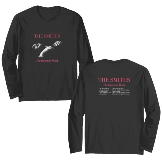 Vintage The Smiths The Queen Is Dead Double Sided Long Sleeves, The Smiths Classic Double Sided Long Sleeves