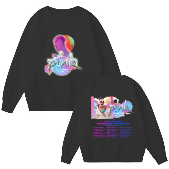 P!nk Tour 2023 2-sides Print Sweatshirt, Summer Carnival Pink Singer Tour 2023 Shirt
