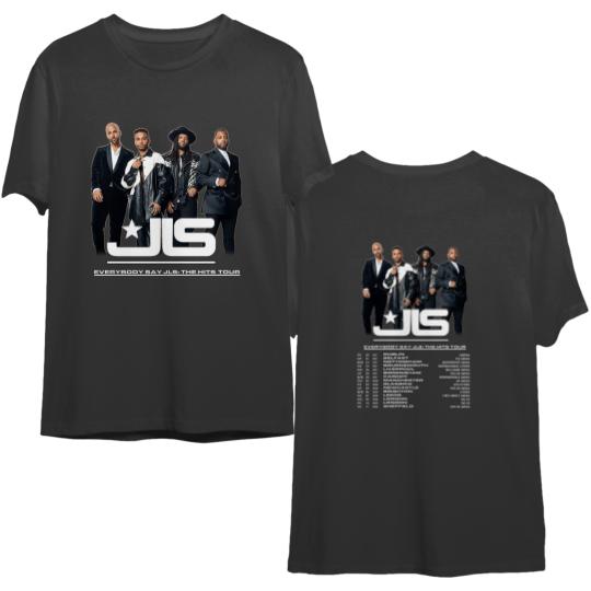 JLS Band Double Sided Double Sided T Shirts, JLS 2023 Tour Double Sided Double Sided Double Sided T Shirts