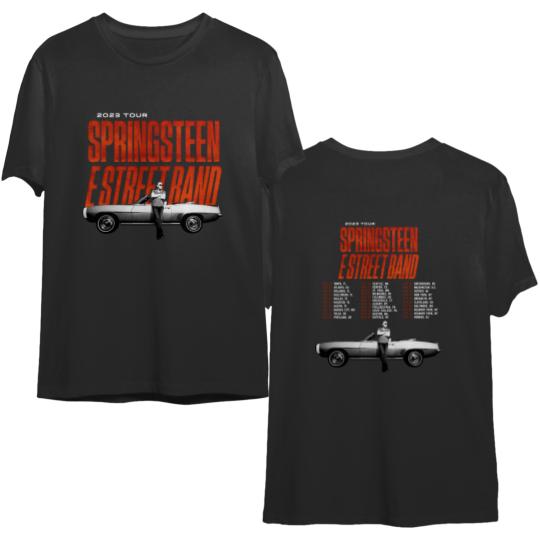 Bruce Springsteen 2023 Tour T-Shirt, Vintage Bruce Springsteen E Street Band Gift