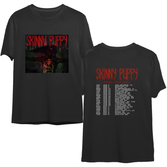 Skinny Puppy Band Final Tour 2023 Shirt