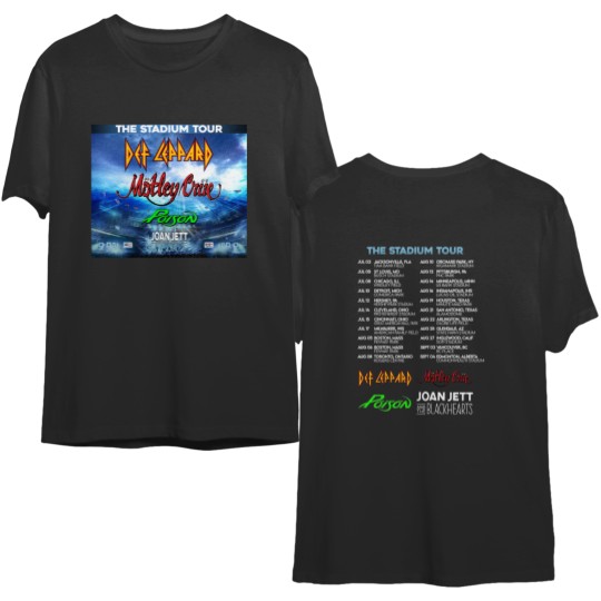 Motley Crue The Stadium Tour 2022 T-Shirt, The Stadium Tour 2022 Shirt, Music Concert Shirt, Gift for Fan