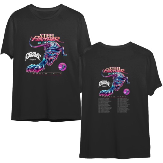 Steel Panther On The Prowl World Tour 2023 Tour Shirt
