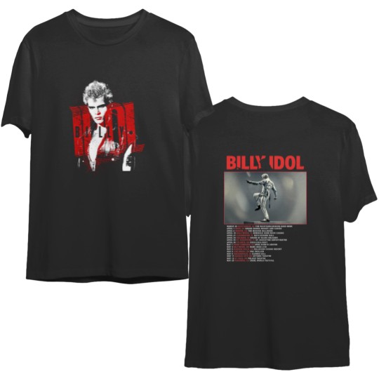 Billy Idol Live Tour 2023 T-Shirt