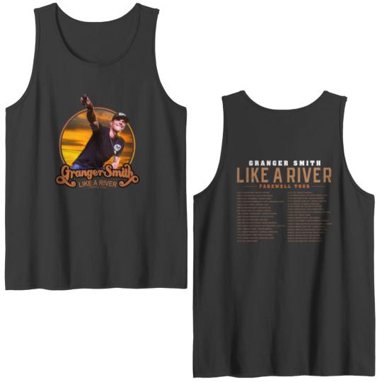Granger Smith Like A River Farewell Tour 2023 Double Sided Tank Tops, Granger Smith Fan