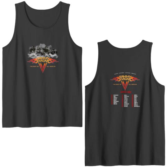 The Best of All Worlds 2024 Tour Double Sided Tank Tops, Sammy Hagar Fan Double Sided Tank Tops