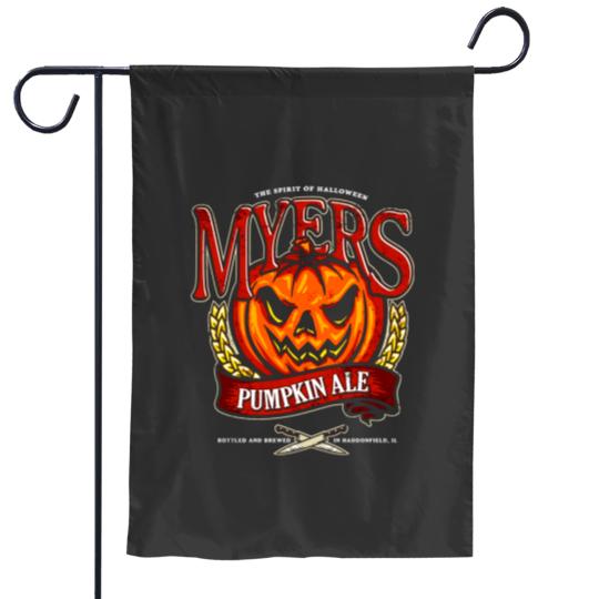 Halloween - Myers Ale Garden Flags