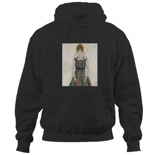 The angel poster by egone shiele Hoodies