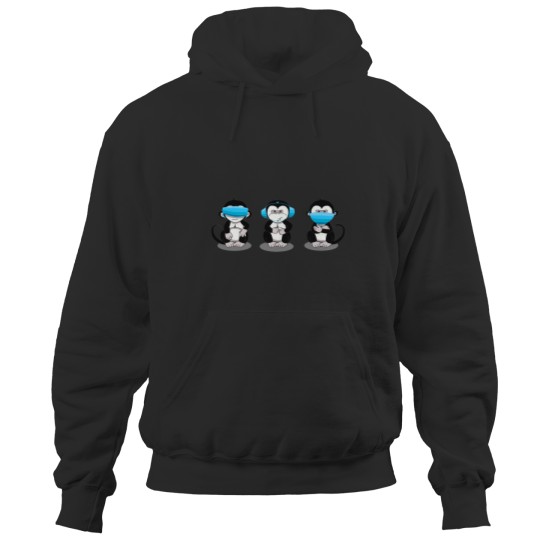 three degrees of protection Hoodies