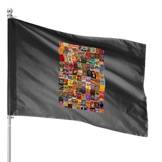 Rock Bands House Flags