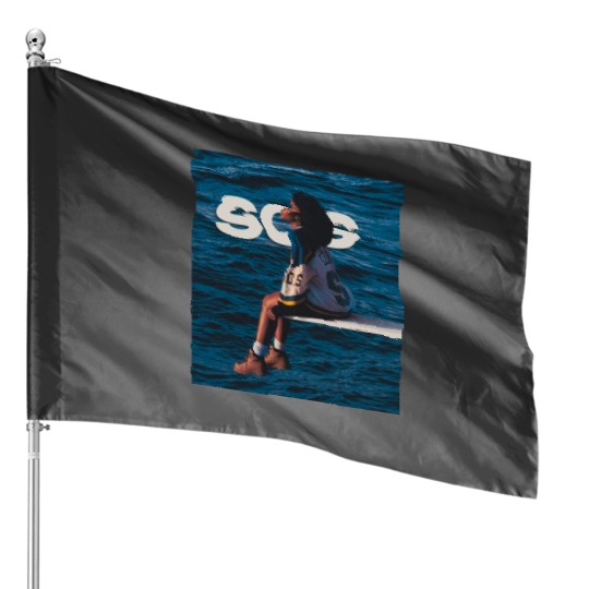 SZA SOS Album Cover House Flags