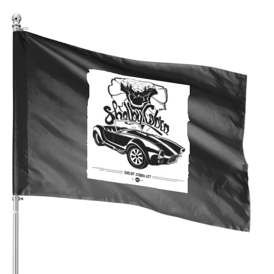 Shelby Cobra House Flags