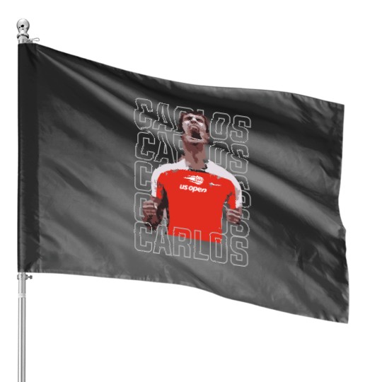 2022 Carlos Alcaraz Tennis House Flags