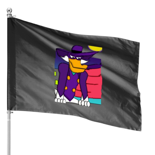 Darkwing Duck from Ducktales House Flags
