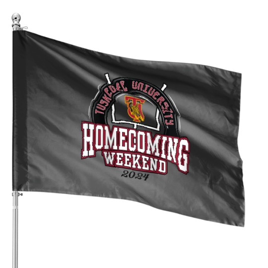 Tuskegee Golden Tigers Hbcu Homecoming Weekend 2024 Gray House Flags