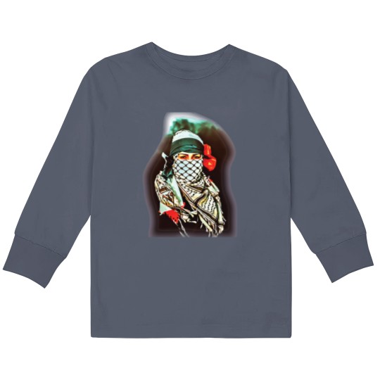 WE STAND FOR PALESTINE Kids Long Sleeve T-Shirts