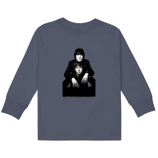 Lennon McCartney - The Art of Anne Mitchell Kids Long Sleeve T Shirts
