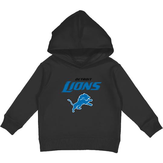 Lions Detroit Team Kids Pullover Hoodies