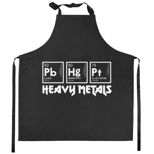 Heavy Metals Kitchen Aprons