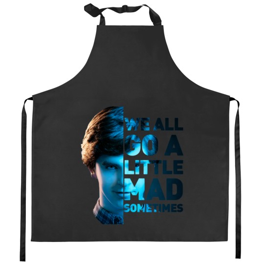 LITTLE MAD  T-Shirt Shirt Gift Gifts LITTLE MAD  T-Shirt Shirt Gift Gifts Kitchen Aprons