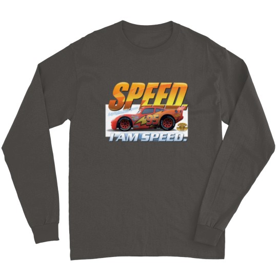 Cars' Lightning McQueen "I Am Speed" Disney Long Sleeves