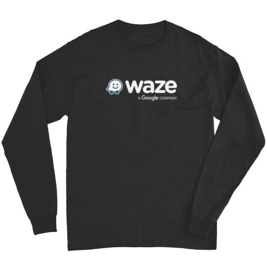 Google Waze - Vintage Logo - Waze Google Waze - Long Sleeves