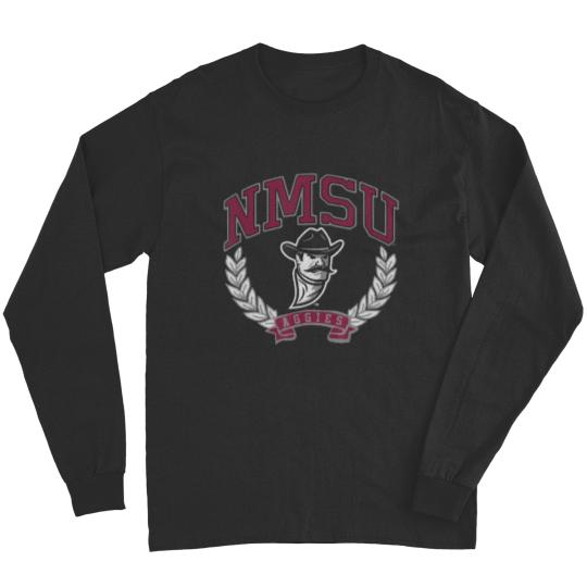 new mexico state aggies victory vintage t Long Sleeves