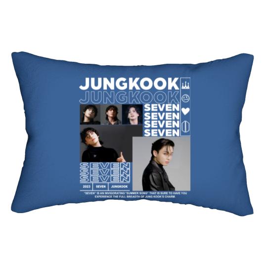 Jungkook Seven Single Lumbar Pillows, Jungkook Lumbar Pillows