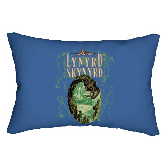 Lynyrd Skynyrd Vintage Lumbar Pillows, Lynyrd Skynyrd Tour 2023 Lumbar Pillows