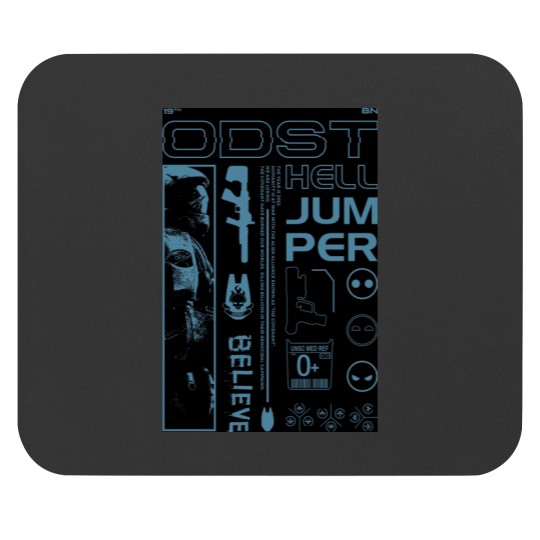 Halo 3 ODST Aesthetic Mouse Pads