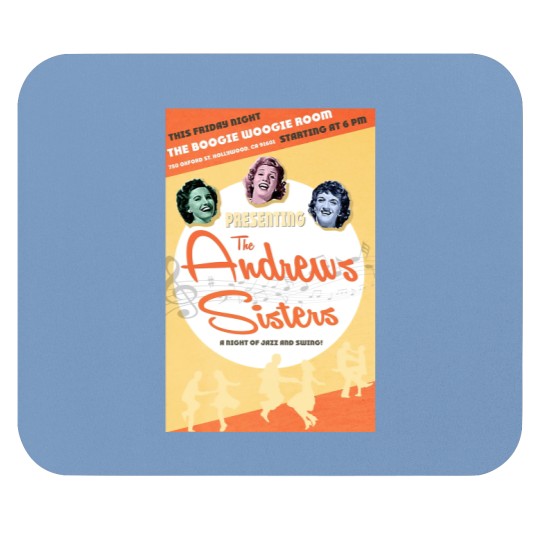 The Andrews Sisters Classic Mouse Pads