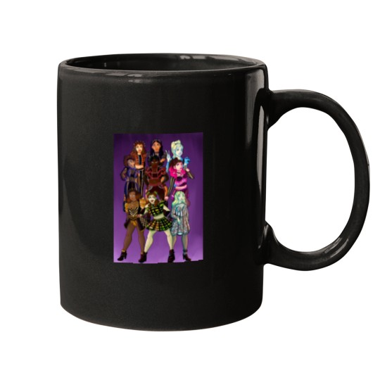 The Queens- SIX the musical Mugs