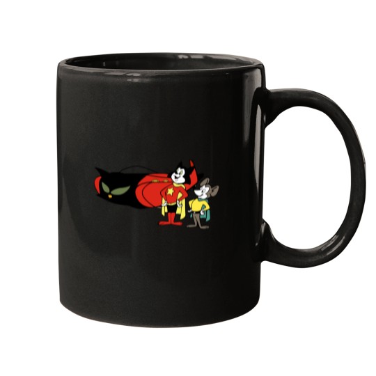 Courageous Cat and Minute Mouse Mugs